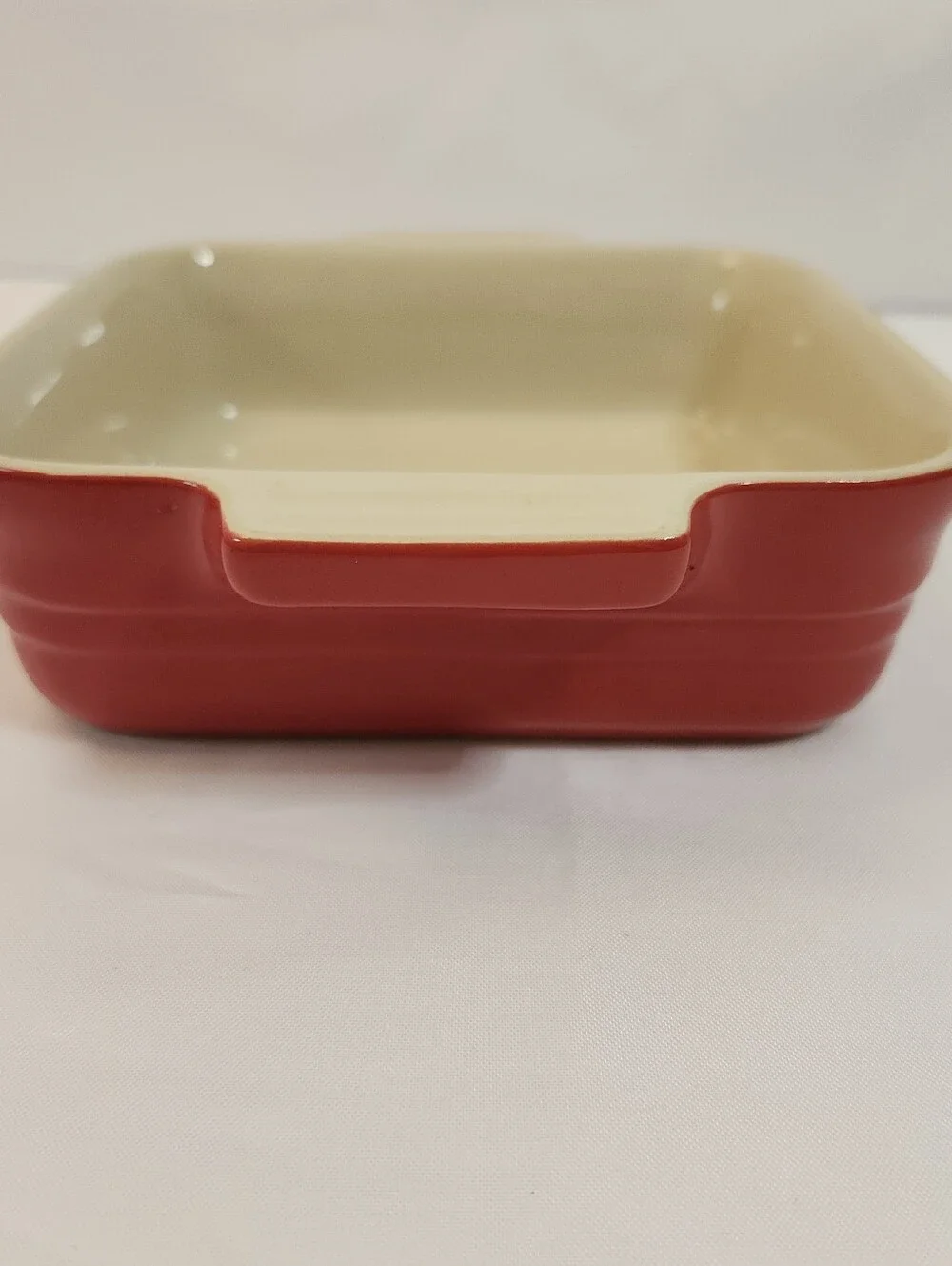 LE CREUSET Stoneware Mini Casserole/Gratin Square Baker 19-32 6